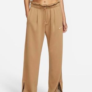 Nike straight leg spilt hem sweats